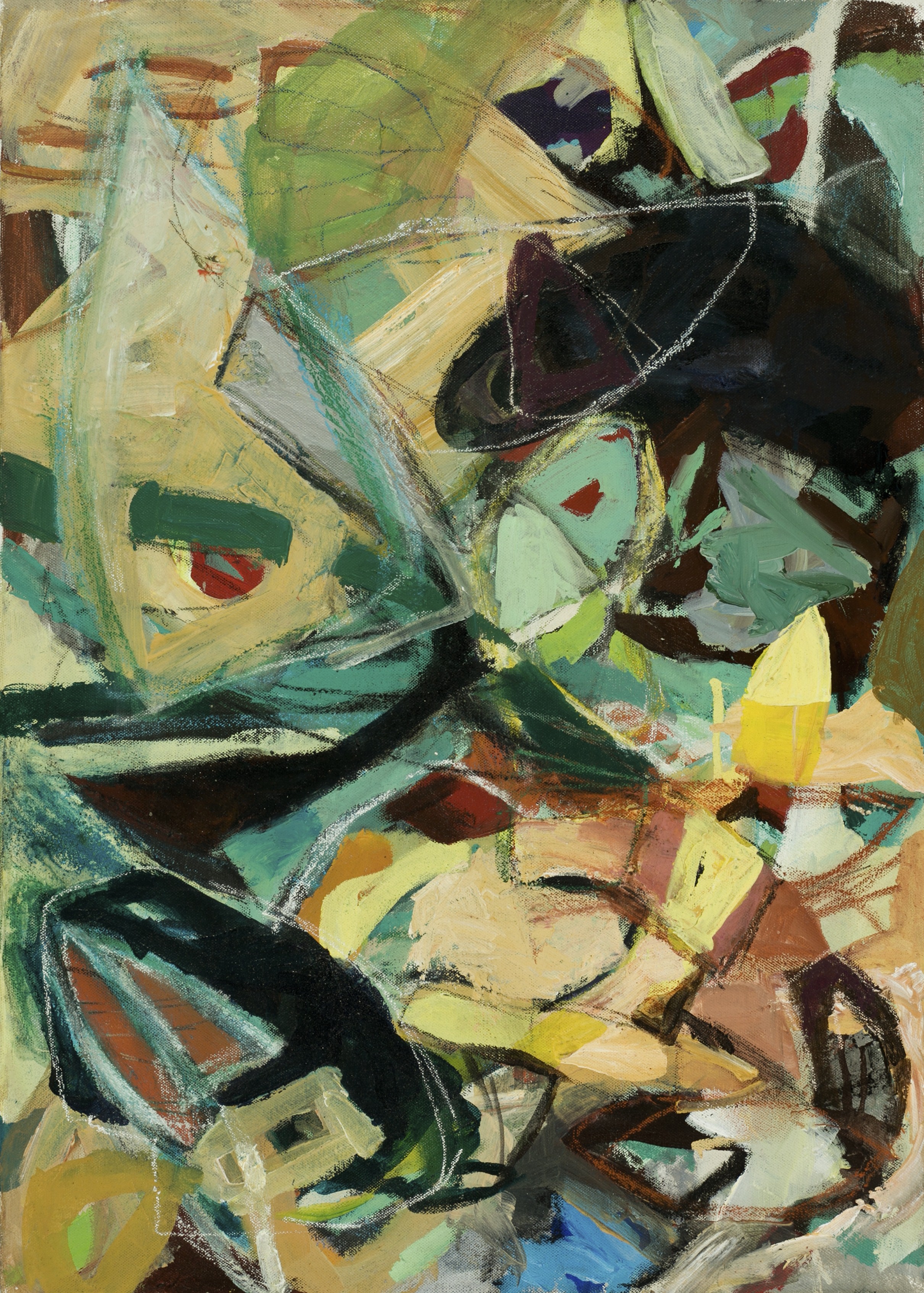 Abstract painting by Jamie Davis, Celeste